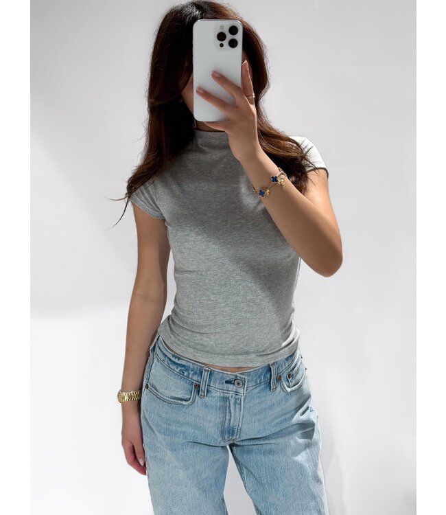RHEA  TOP - LVC1026 - GREY