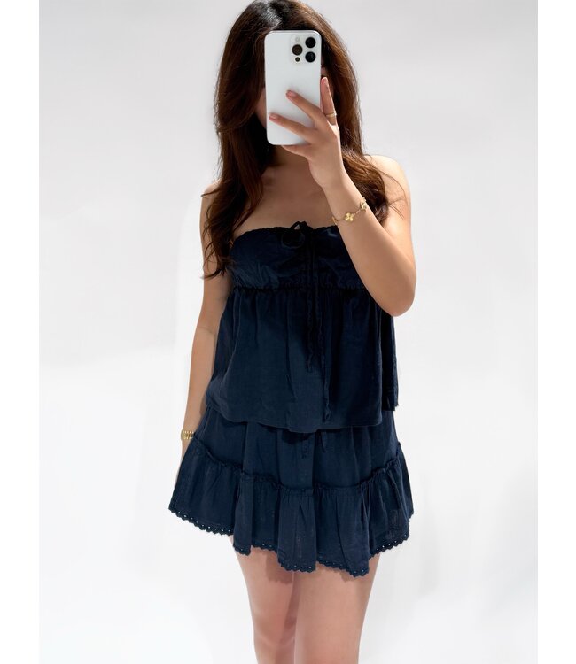 ISABELLA TOP - NAVY