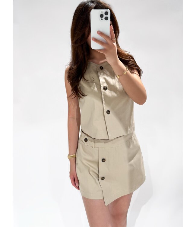 SANDY TOP - BEIGE