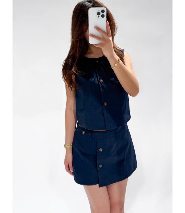 SANDY TOP - NAVY