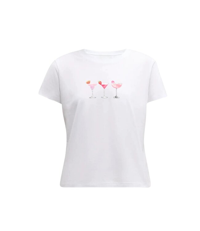 COCKTAIL GRAPHIC TEE - LVC1037-3