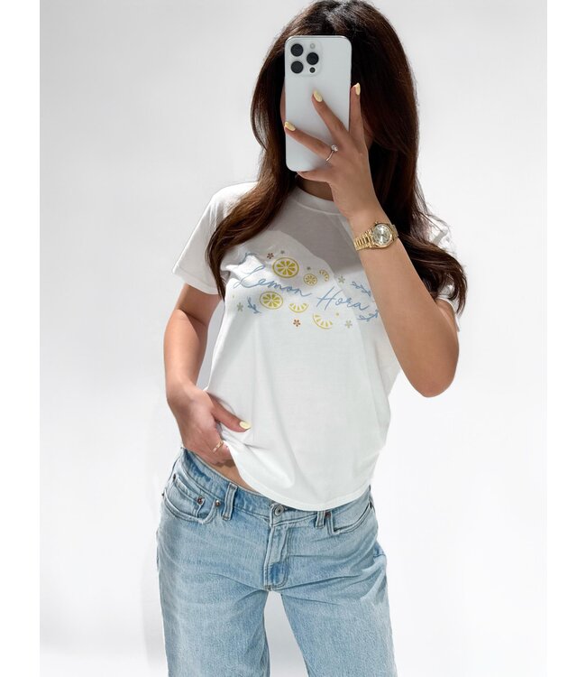 LEMON HORA GRAPHIC TEE - LVC1037-2