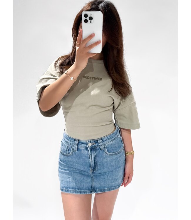 REDEFINED TEE  - RF0024 - TAUPE