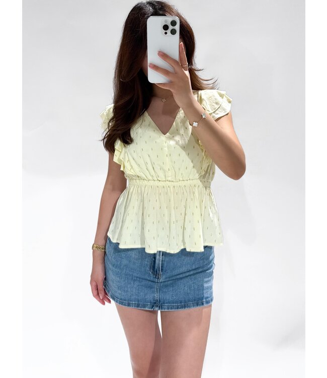 LIORA TOP - LEMON