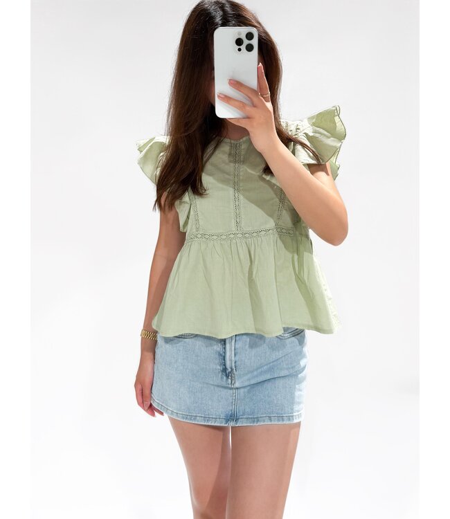 SOREYA TOP - SAGE