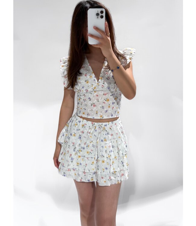 ELIRA SKORT - FLORAL