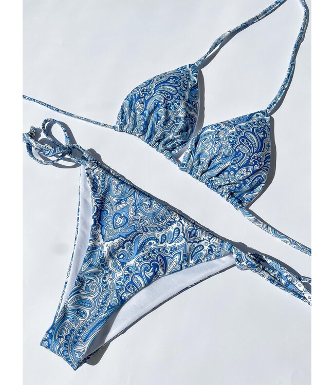 SANTORINI BIKINI - BLUE