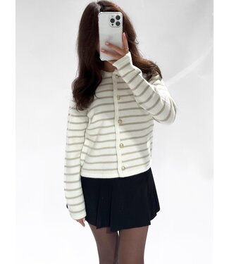 ELIANA CARDIGAN - 1008 - TAUPE