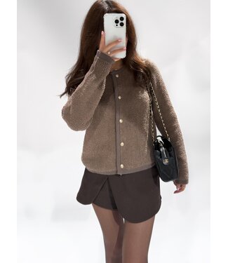 BRIANNA CARDIGAN - 1009 - BROWN
