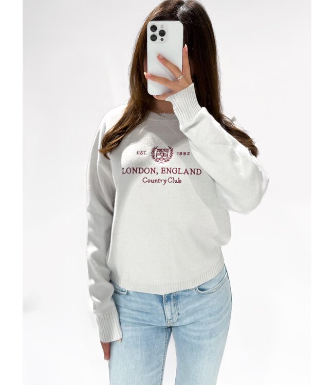 LONDON SWEATER - LVC1061 - 1 - GREY