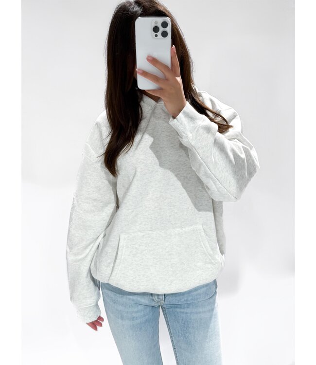 LUCKY SEVEN HOODIE   - RF0036 - GREY