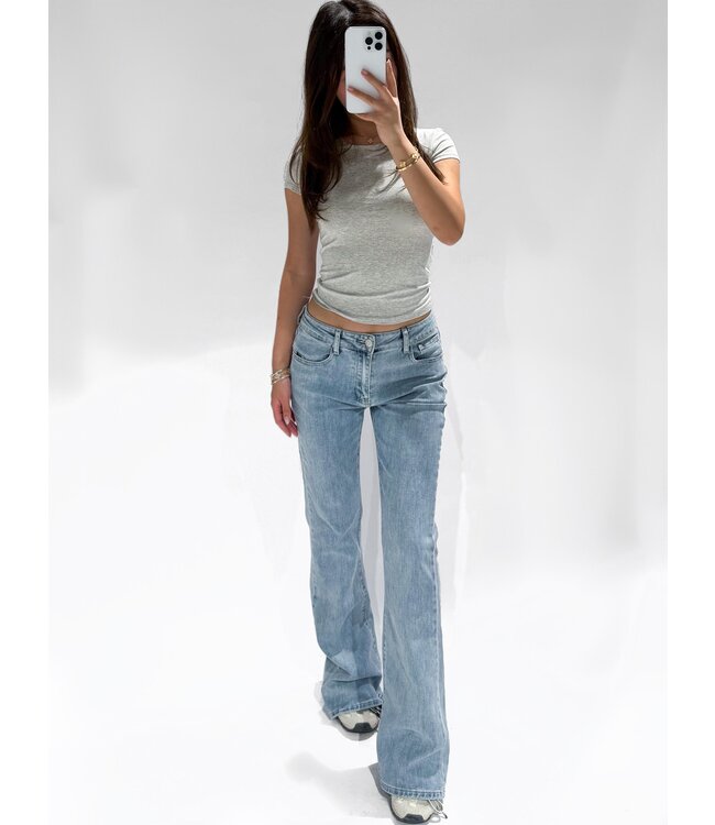 MID WAIST FLARED JEANS - RF0031