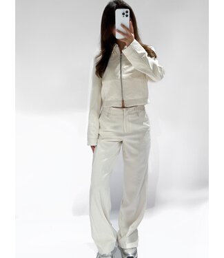 (PRE-ORDER SIZE L) HERA TROUSERS - LVC1071-1 - ECRU