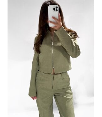 (PRE-ORDER) HERA JACKET - LVC1071 - OLIVE