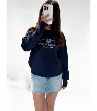 LONDON SWEATER - LVC1061-1 -  NAVY