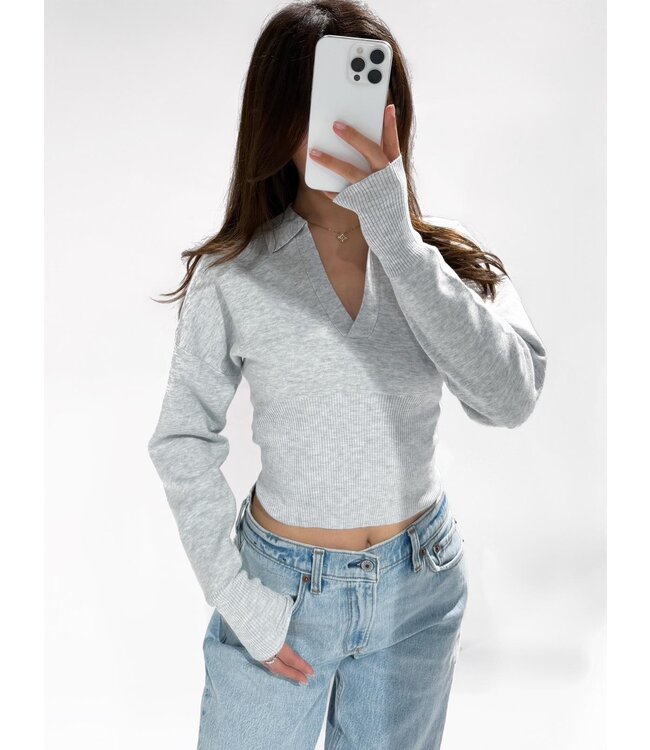 ZIRA TOP - LVC1068 - GREY