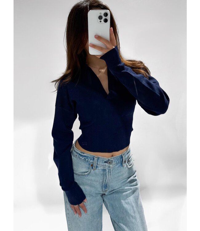 ZIRA TOP - LVC1068 - NAVY