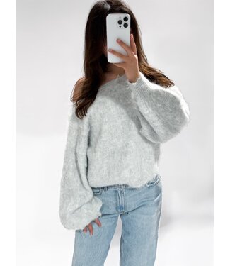(PRE-ORDER BATCH 3) SALLY SWEATER - LVC1062 -  GREY