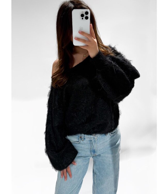 SALLY SWEATER - LVC1062 - BLACK