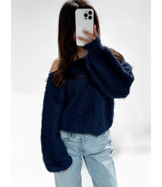 (PRE-ORDER BATCH 3) SALLY SWEATER - LVC1062 - NAVY