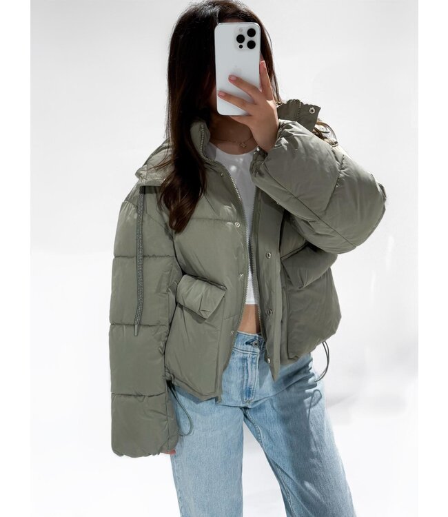 PUFFER JACKET - LVC1075 - SAGE