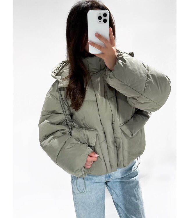 PUFFER JACKET - LVC1075 - SAGE