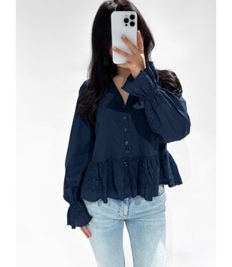 NATALIE TOP - NAVY