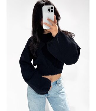NARA TOP -  BLACK