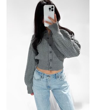 NORA CARDIGAN - LVC1070 - GREY