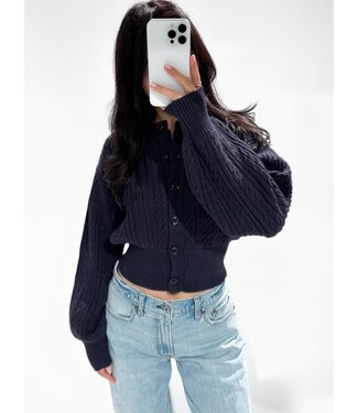 NORA CARDIGAN - LVC1070 - NAVY