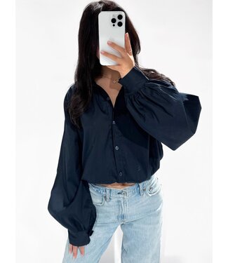 KATEY TOP - NAVY