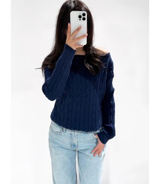 EMMA TOP - NAVY