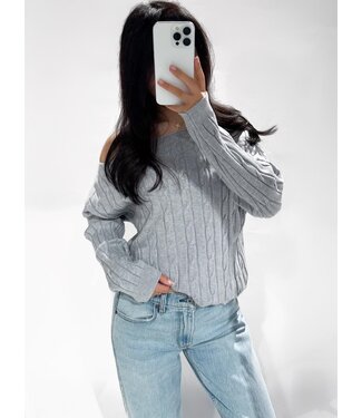 EMMA TOP - GREY