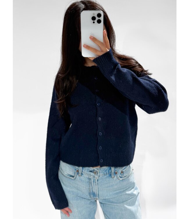 MILLIE CARDIGAN - LVC1078 - NAVY