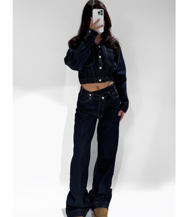 REDEFINED DENIM TOP - RF0041 - DARK DENIM