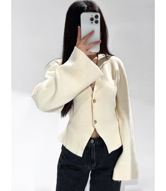 ANNA CARDIGAN - CREME