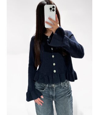 NAOMI CARDIGAN - NAVY