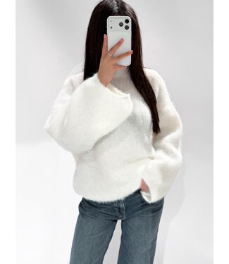 MOLLY SWEATER - WHITE