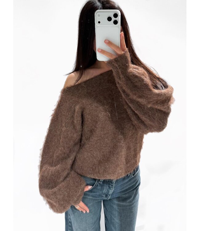 SALLY SWEATER - LVC1062 - TAUPE