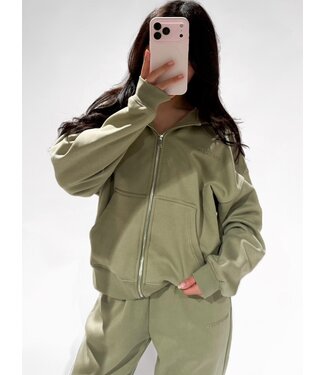 REDEFINED ZIP HOODIE - RF0052 - SAGE