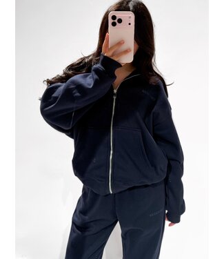REDEFINED ZIP HOODIE - RF0052 -  NAVY