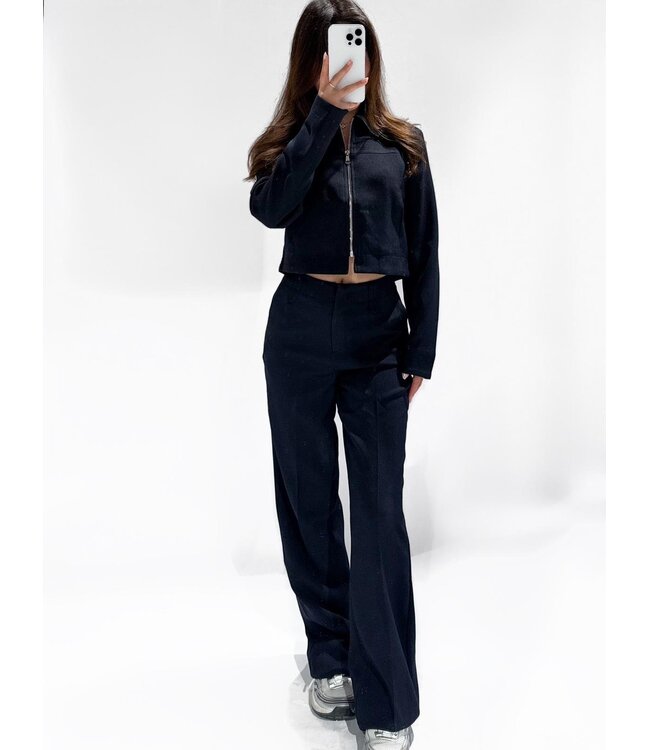 (SOLD OUT SIZE M) HERA TROUSERS - LVC1071-1 -NAVY