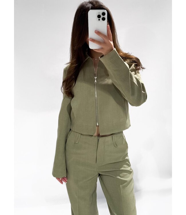 HERA JACKET - LVC1071 - OLIVE