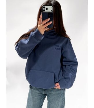 LOS ANGELES HOODIE - RF0053 - NAVY