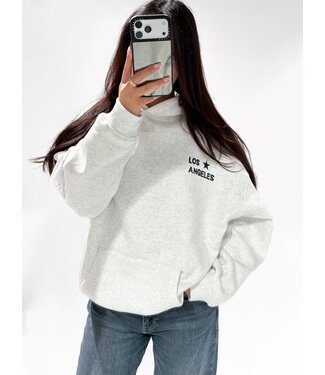 LOS ANGELES HOODIE - RF0053 - GREY