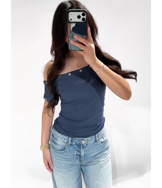 HANNAH TOP - LVC1114 - DENIM