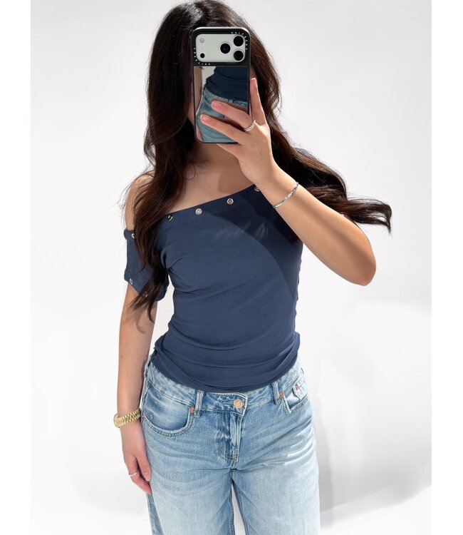 HANNAH TOP - LVC1114 - DENIM