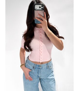 ELANI CARDIGAN - LVC1097 - PINK