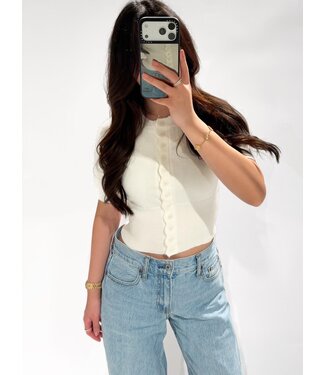 ELANI CARDIGAN - LVC1097 - WHITE