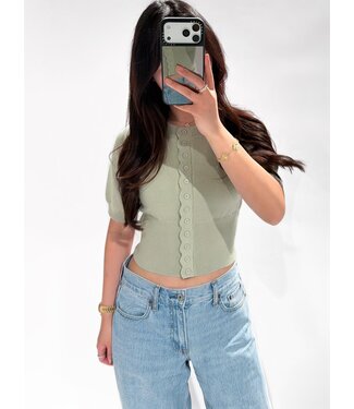 ELANI CARDIGAN - LVC1097 - SAGE